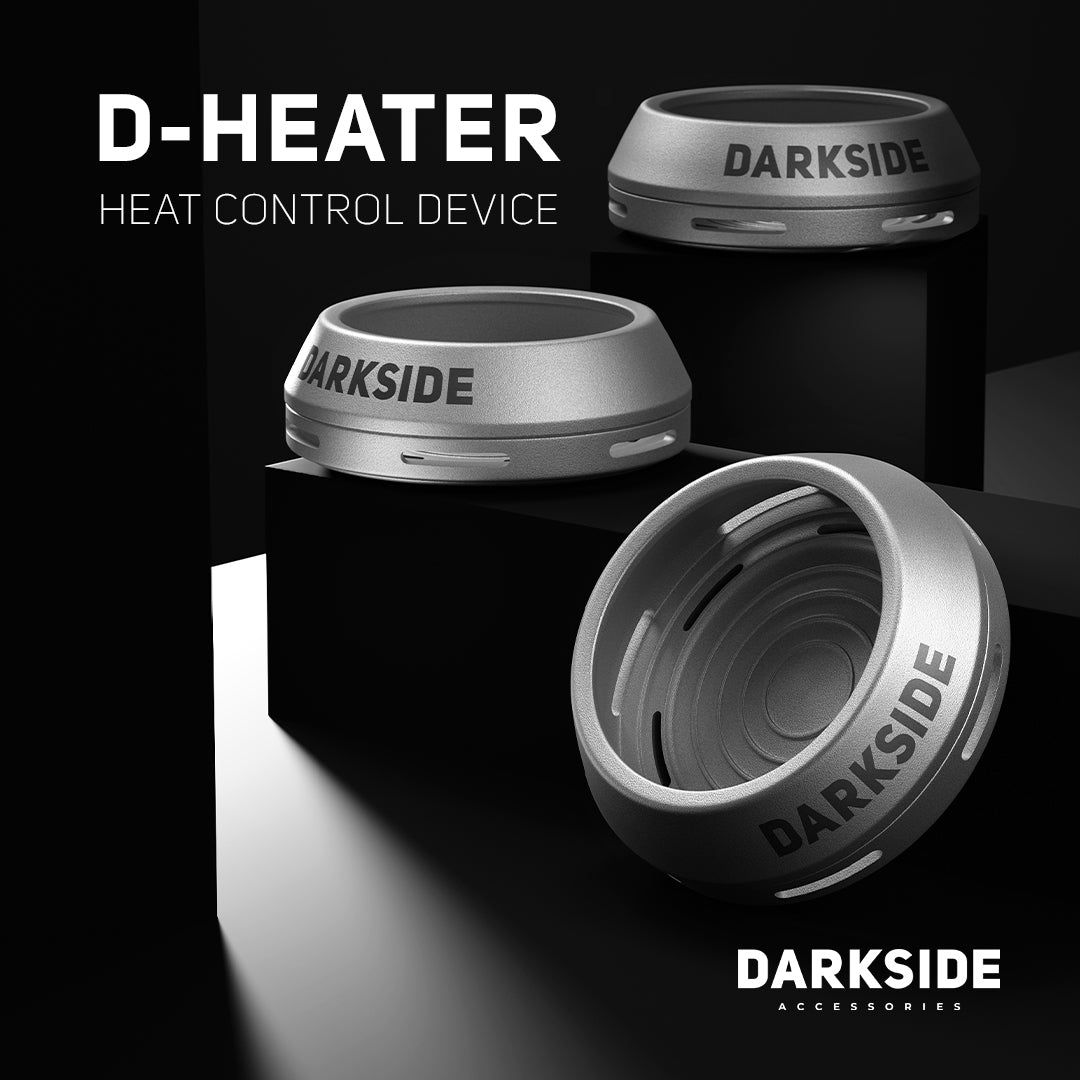 Darkside D-HEATER silver anodised heat management device without lid