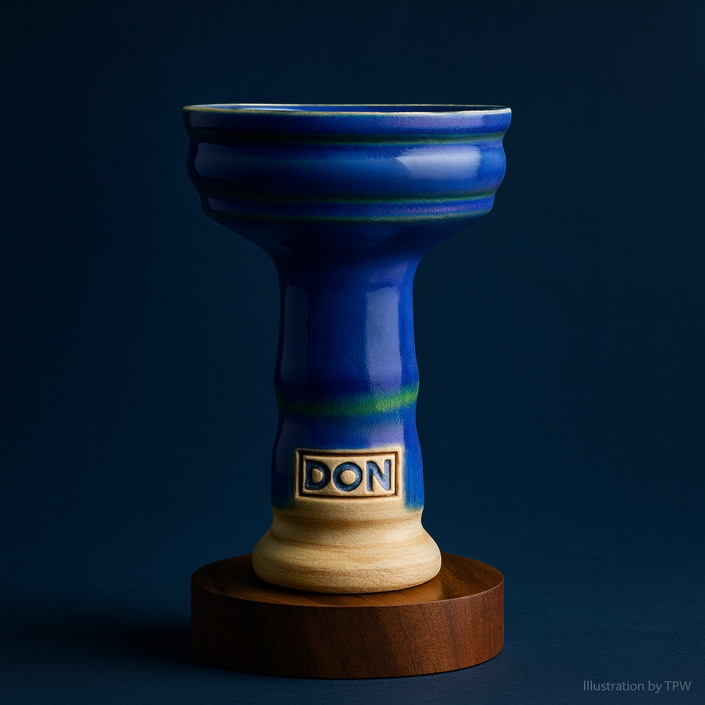 DON Destiny Hookah Bowl — fully glazed, Lotus-fit phunnel 6