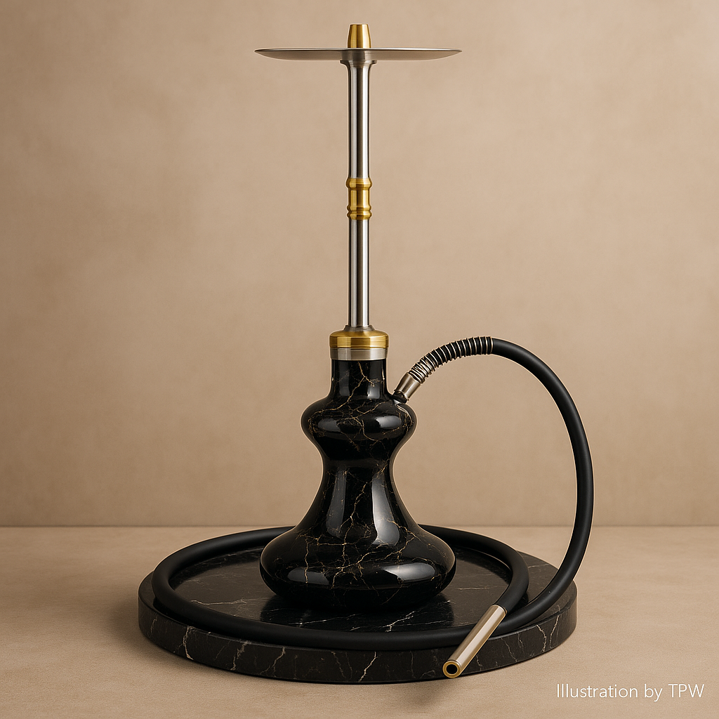 Oduman Hybrid V2.0 – Black Marble Glass, 60 cm