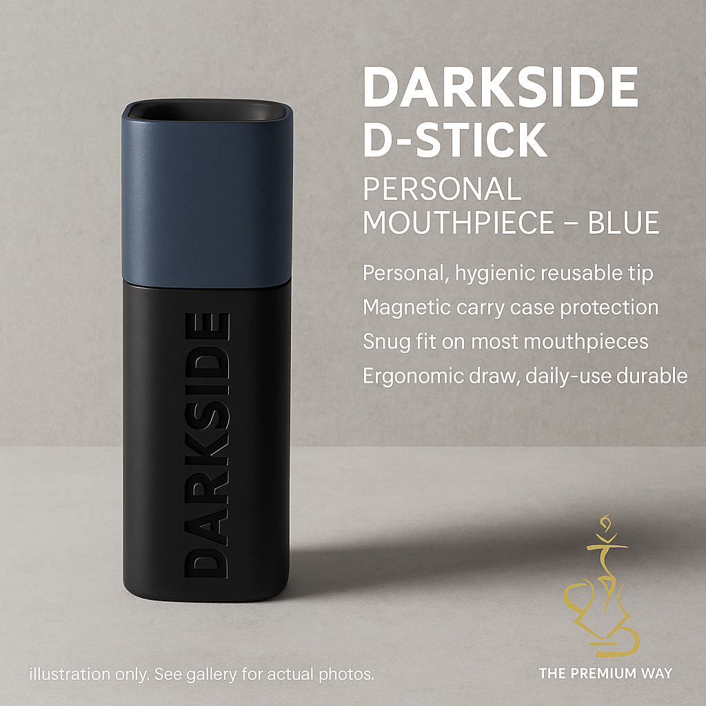 Darkside D-Stick Mouthpiece with Magnetic Case — Blue