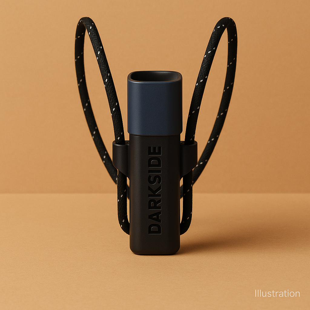 Darkside D-Stick Mouthpiece with Magnetic Case — Blue