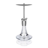 Steamulation Ultimate Gen II crystal multi-port hookah side view