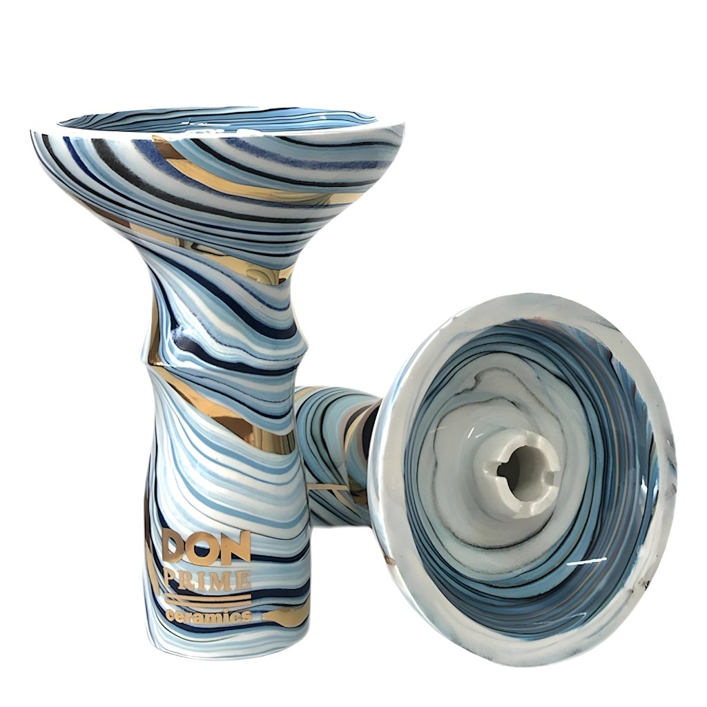 DON - Don Hookah Bowl Navi Phunnel Artisanal Glazed - The Premium Way