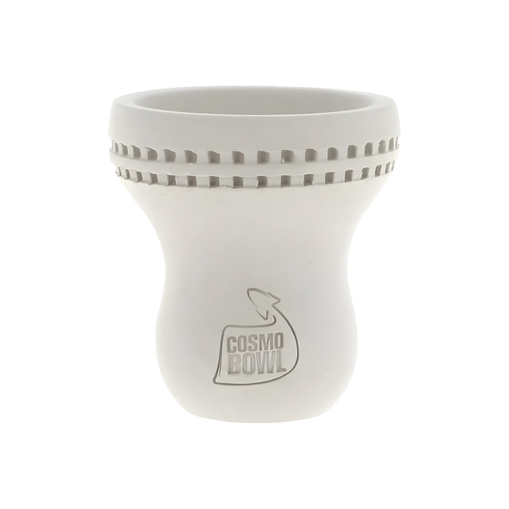 Cosmo White Turkish Clay Hookah Bowl 3