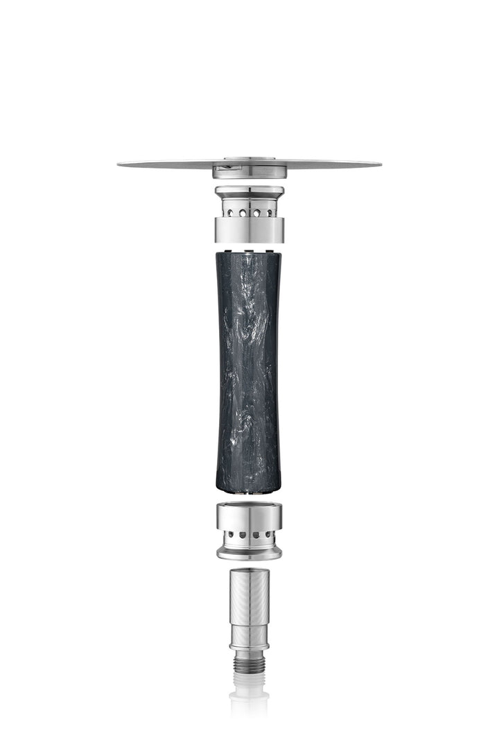 Steamulation X Blow Off Set in Epoxy Marble Black for Pro X Mini, sleek and elegant design

