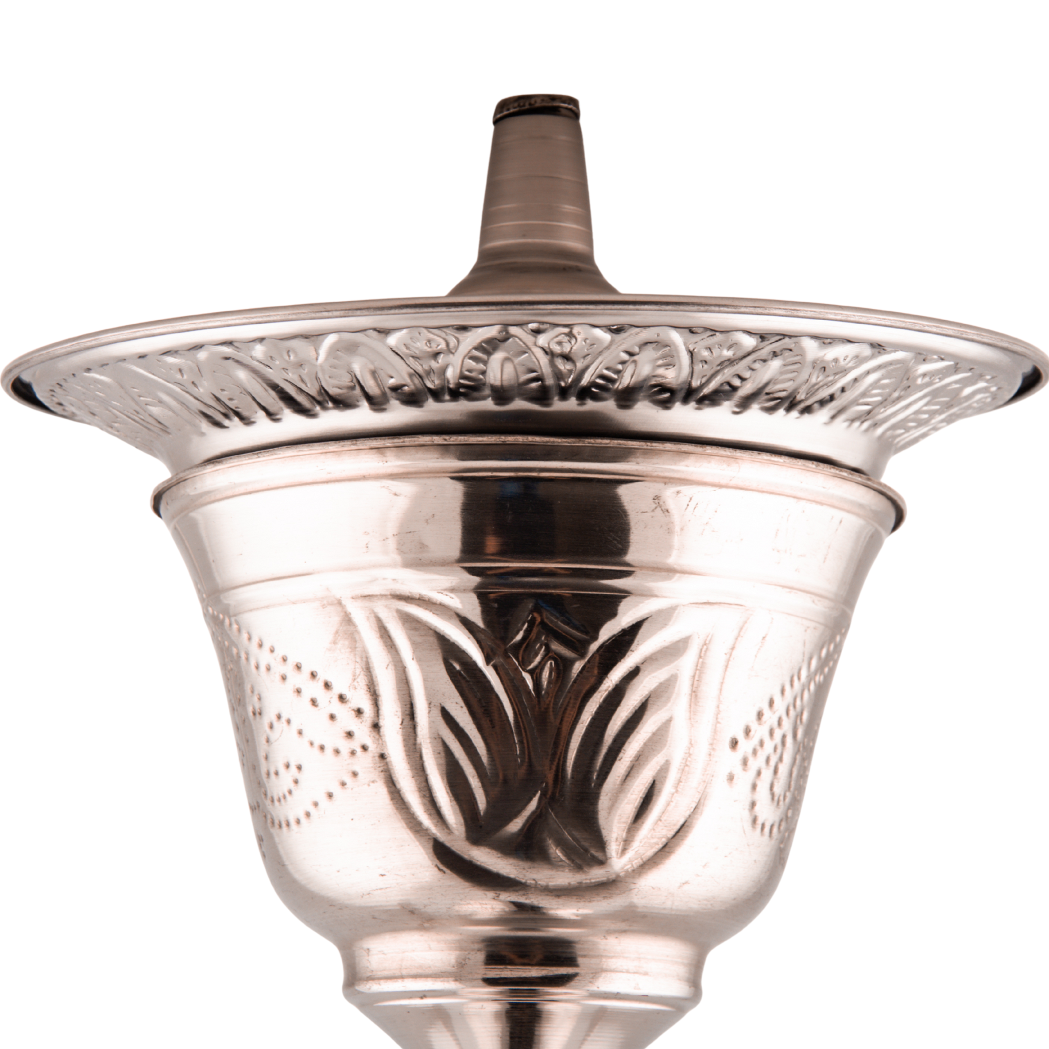 Khalil Mamoon 3479 Imperial Lotus – 100 cm Silver Stem, Classic Bell Base 11