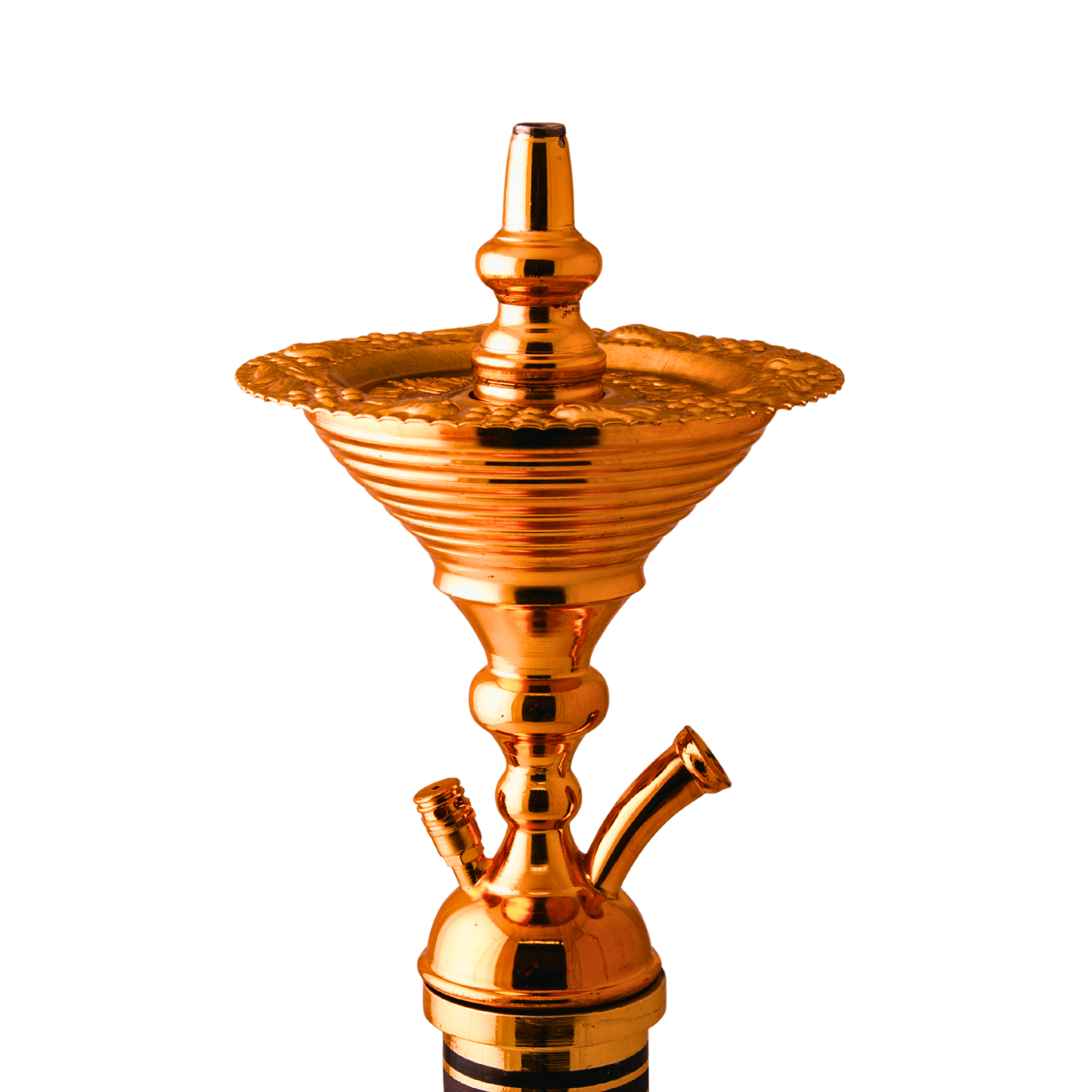 Khalil Mamoon Crown Noir 1143 – 55 cm Gold, Noir Calligraphy Base 11