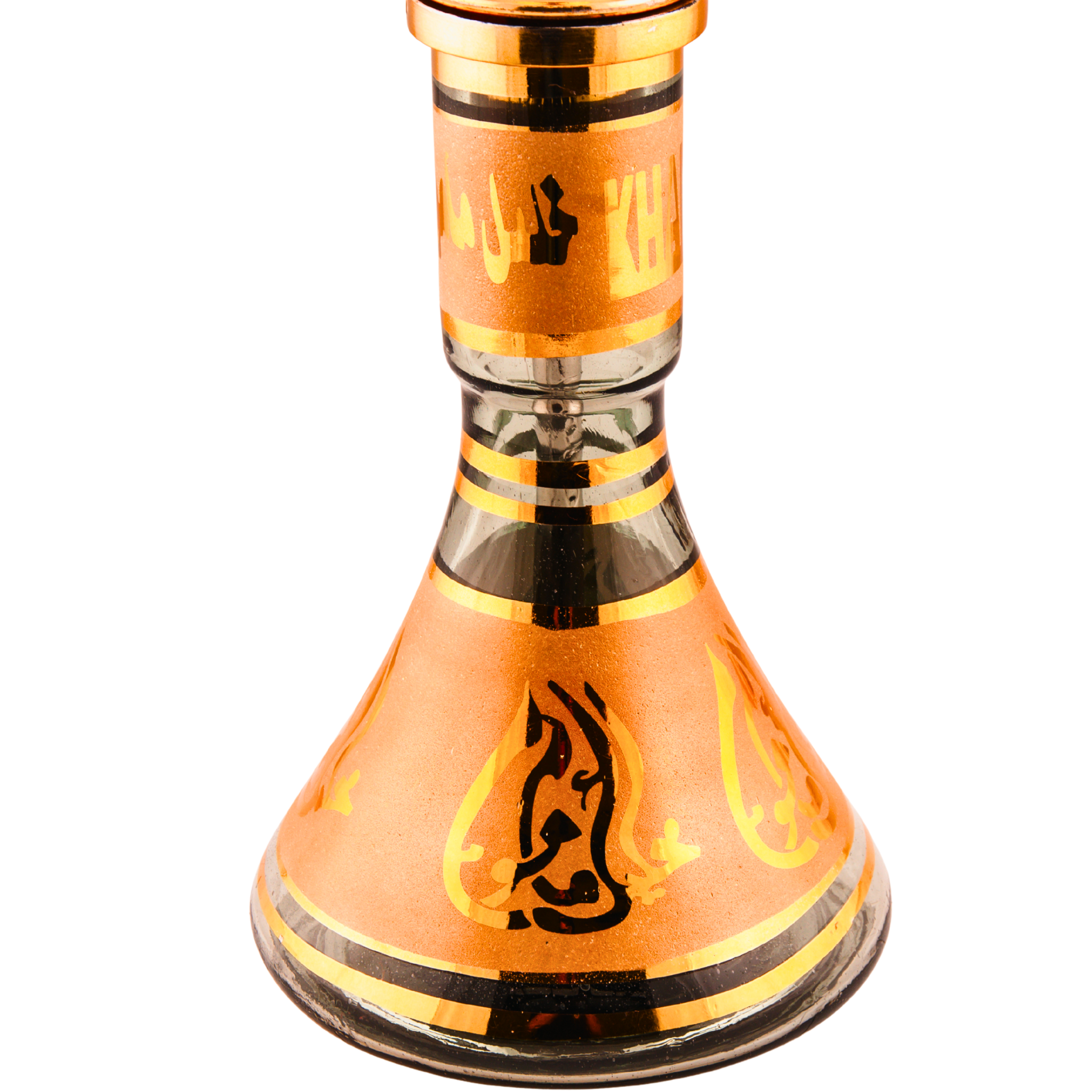 Khalil Mamoon 1144 Ringmaster – 75 cm Gold Finish, Calligraphy Base 12
