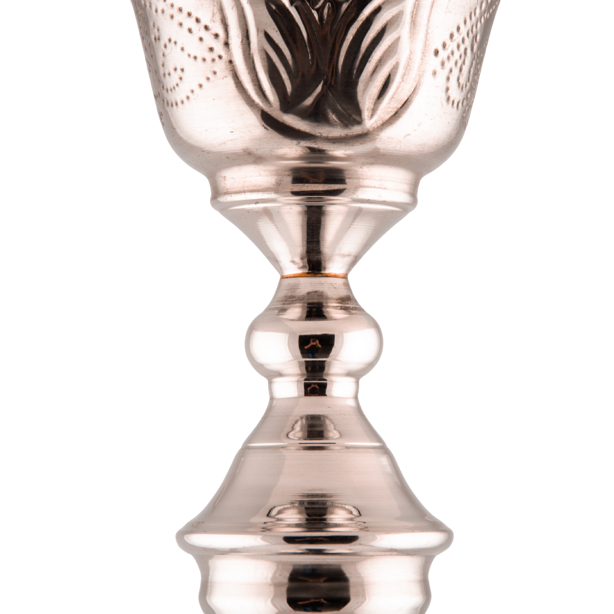 Khalil Mamoon 3479 Imperial Lotus – 100 cm Silver Stem, Classic Bell Base 12