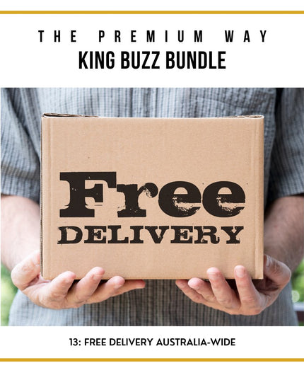 King Buzz Beginner's Shisha Kit – Complete Set for New Users
