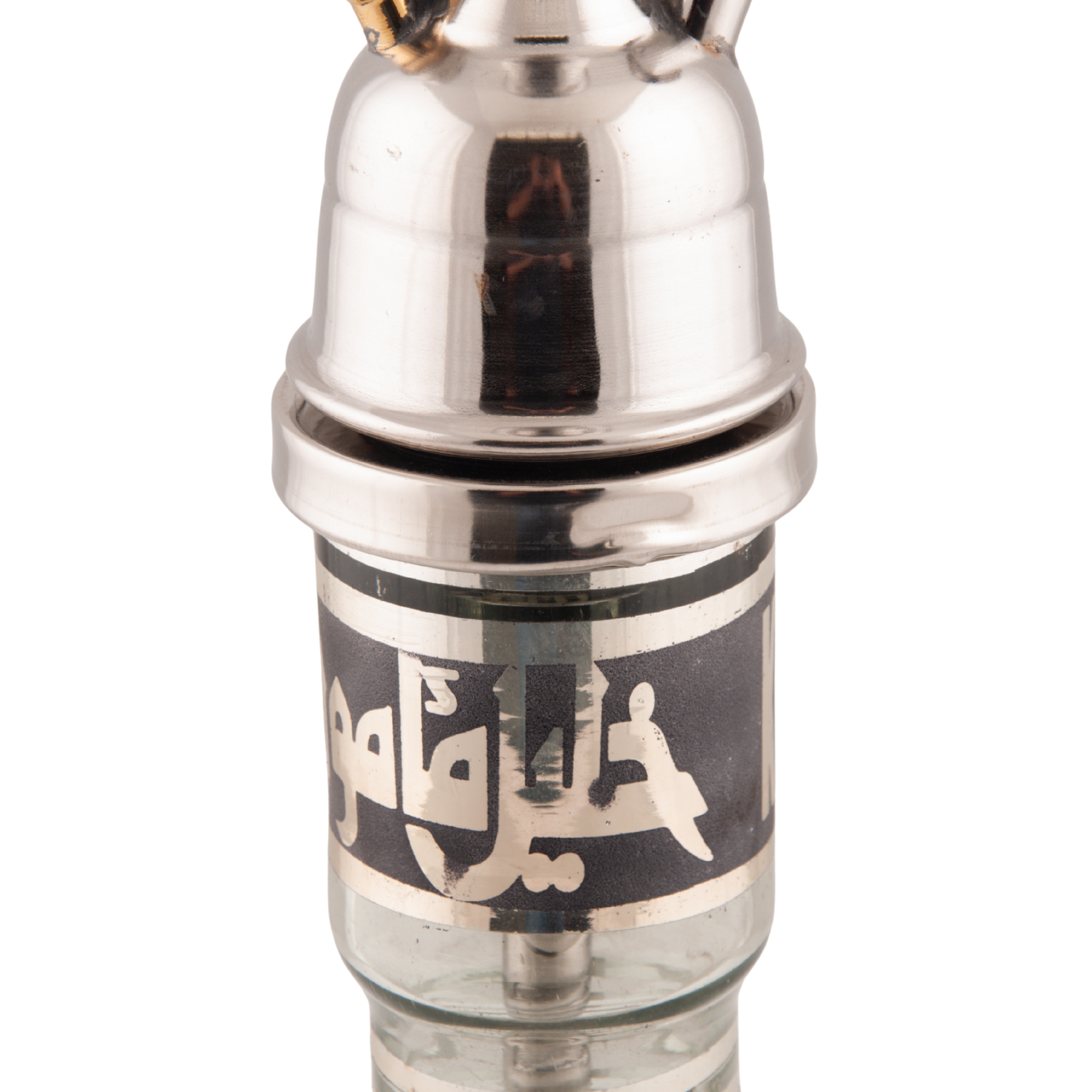 Khalil Mamoon Omda 1141 – 70 cm, Polished Steel Stem, Classic Bell Base 13