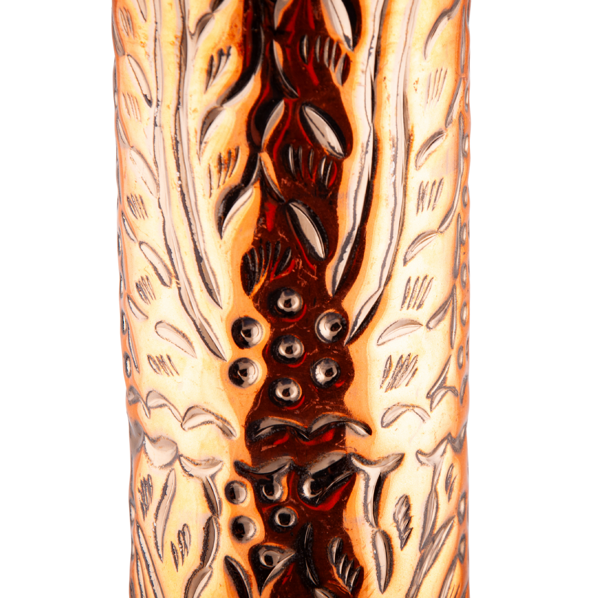 Khalil Mamoon Obsidian Mismatch 7621 – 85 cm, Engraved Column & Crest Tray 14