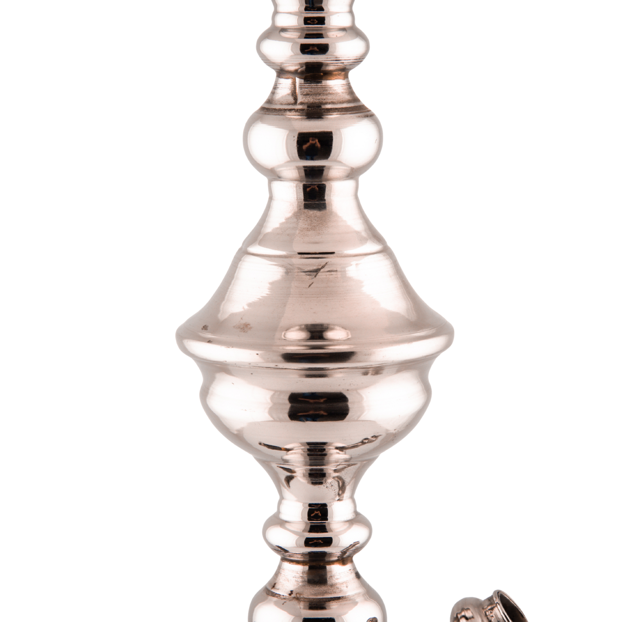 Khalil Mamoon 3479 Imperial Lotus – 100 cm Silver Stem, Classic Bell Base 14