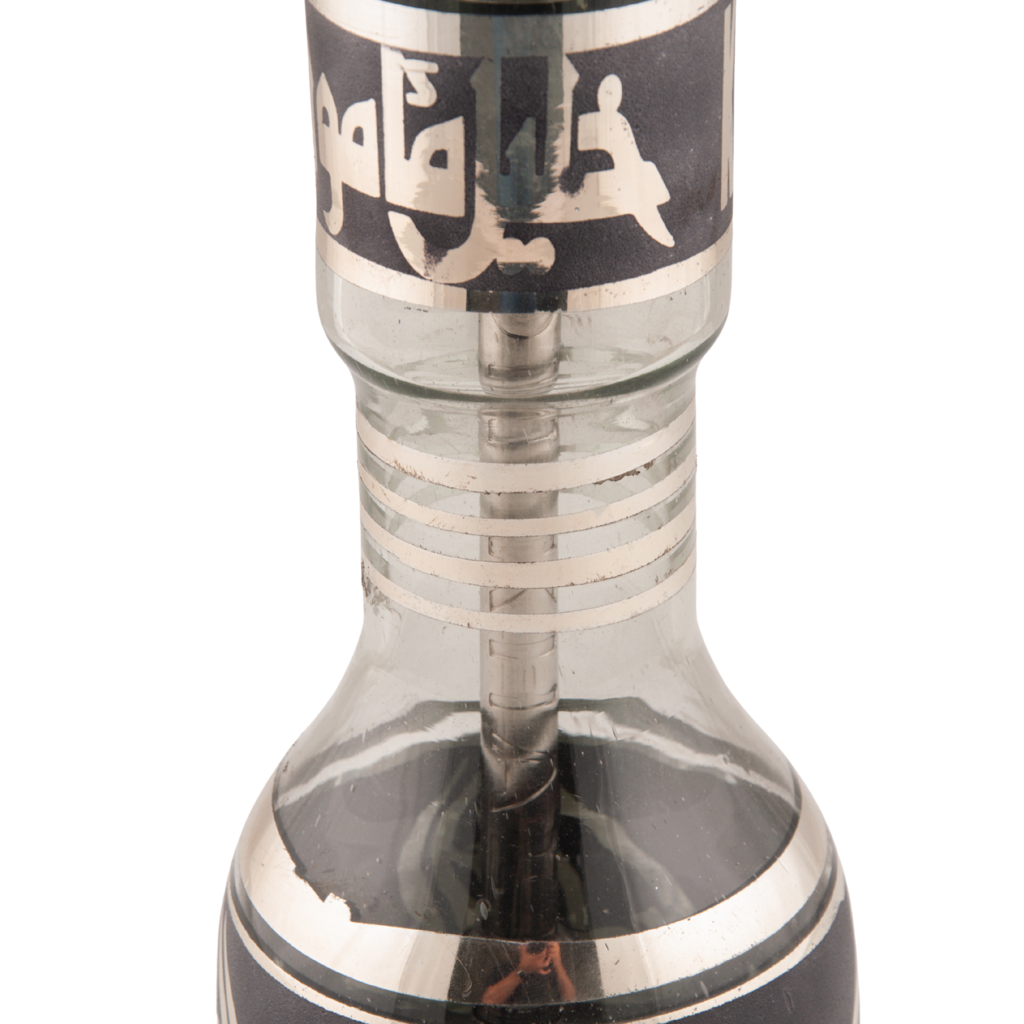 Khalil Mamoon Omda 1141 – 70 cm, Polished Steel Stem, Classic Bell Base 14