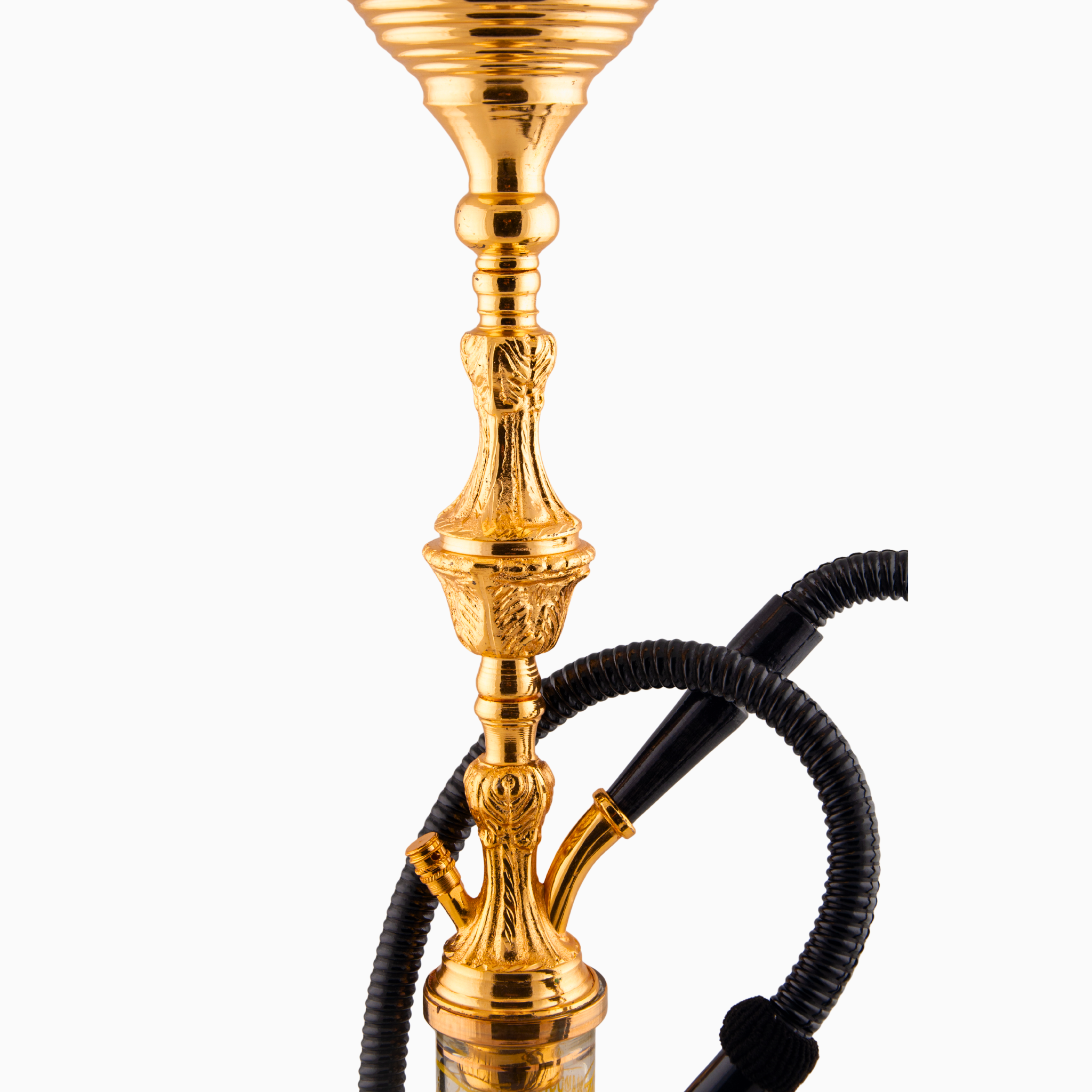 Khalil Mamoon Ice Turkey Level 2 Gold Shisha — 80 cm Ice Bucket 14