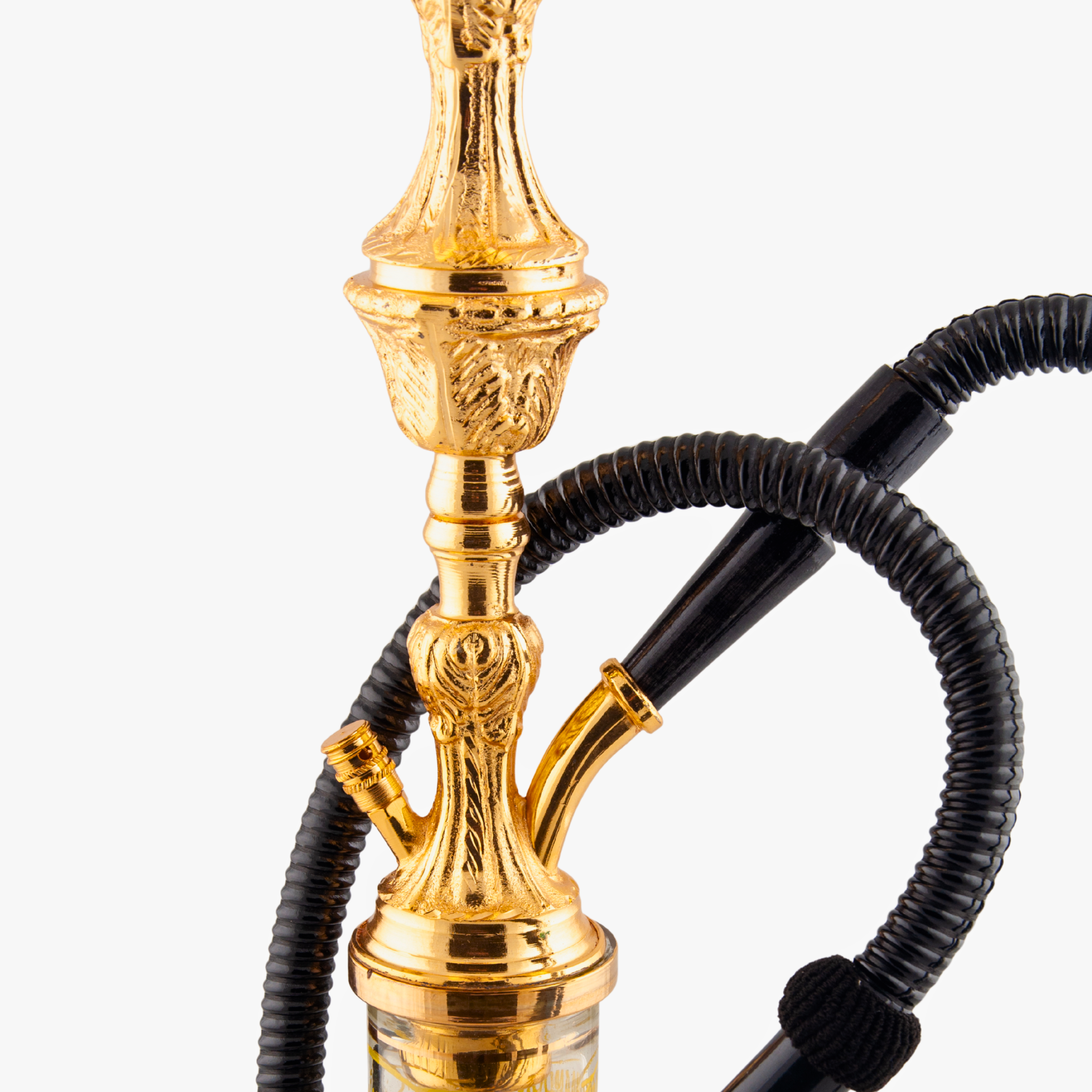 Khalil Mamoon Ice Turkey Level 2 Gold Shisha — 80 cm Ice Bucket 15