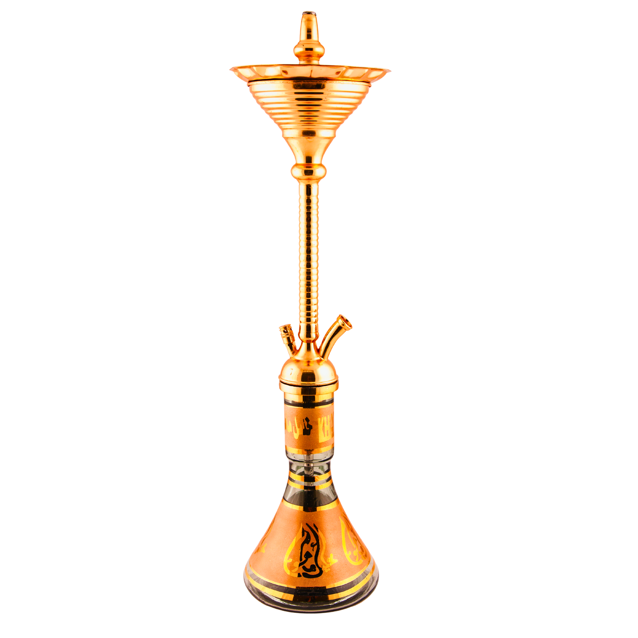 Khalil Mamoon 1144 Ringmaster – 75 cm Gold Finish, Calligraphy Base