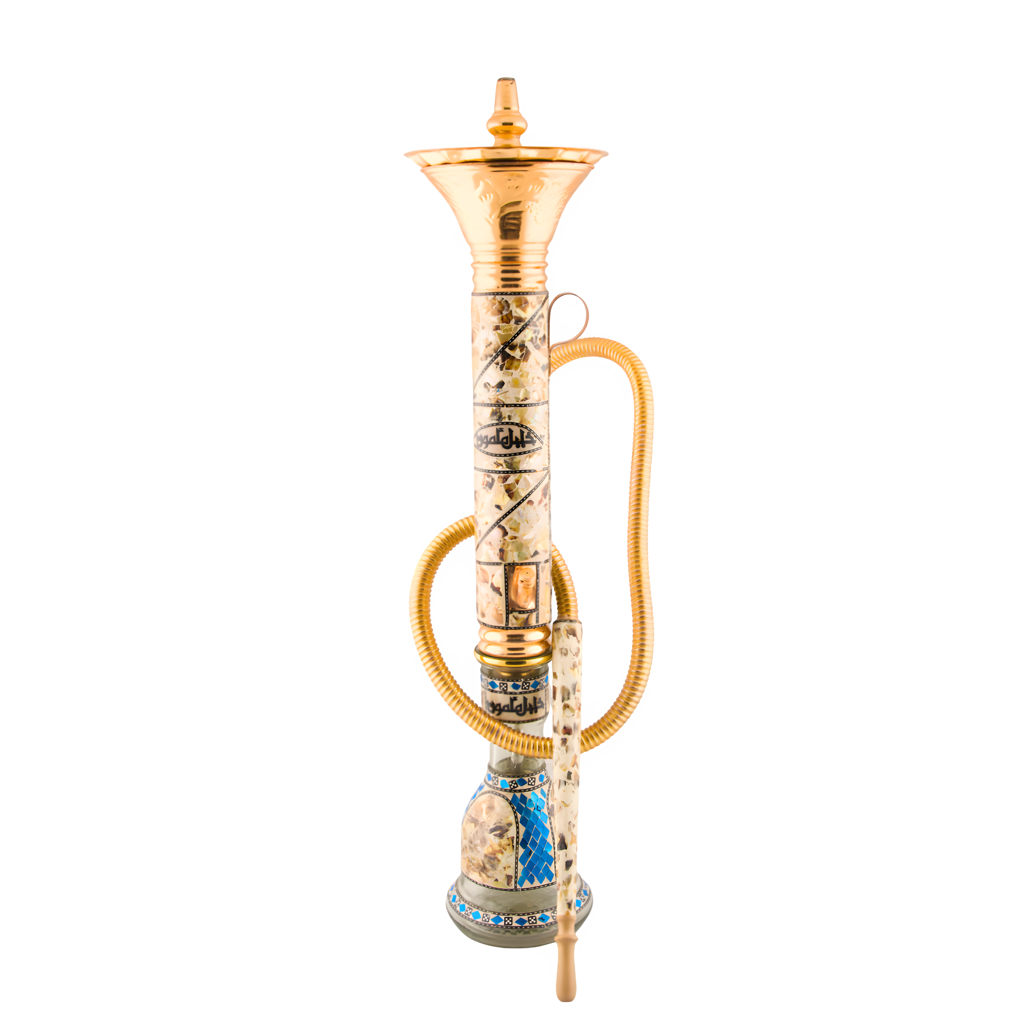 Khalil Mamoon Ice Dana Sadaf Shisha — 90 cm Ice Bucket