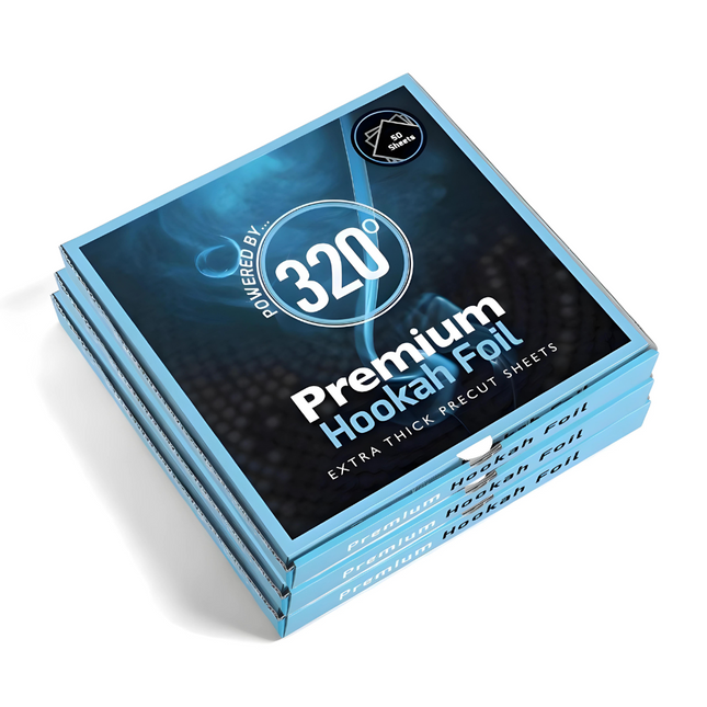 320° Heavy Duty Hookah/Shisha Foil Sheets (Pre-Cut)