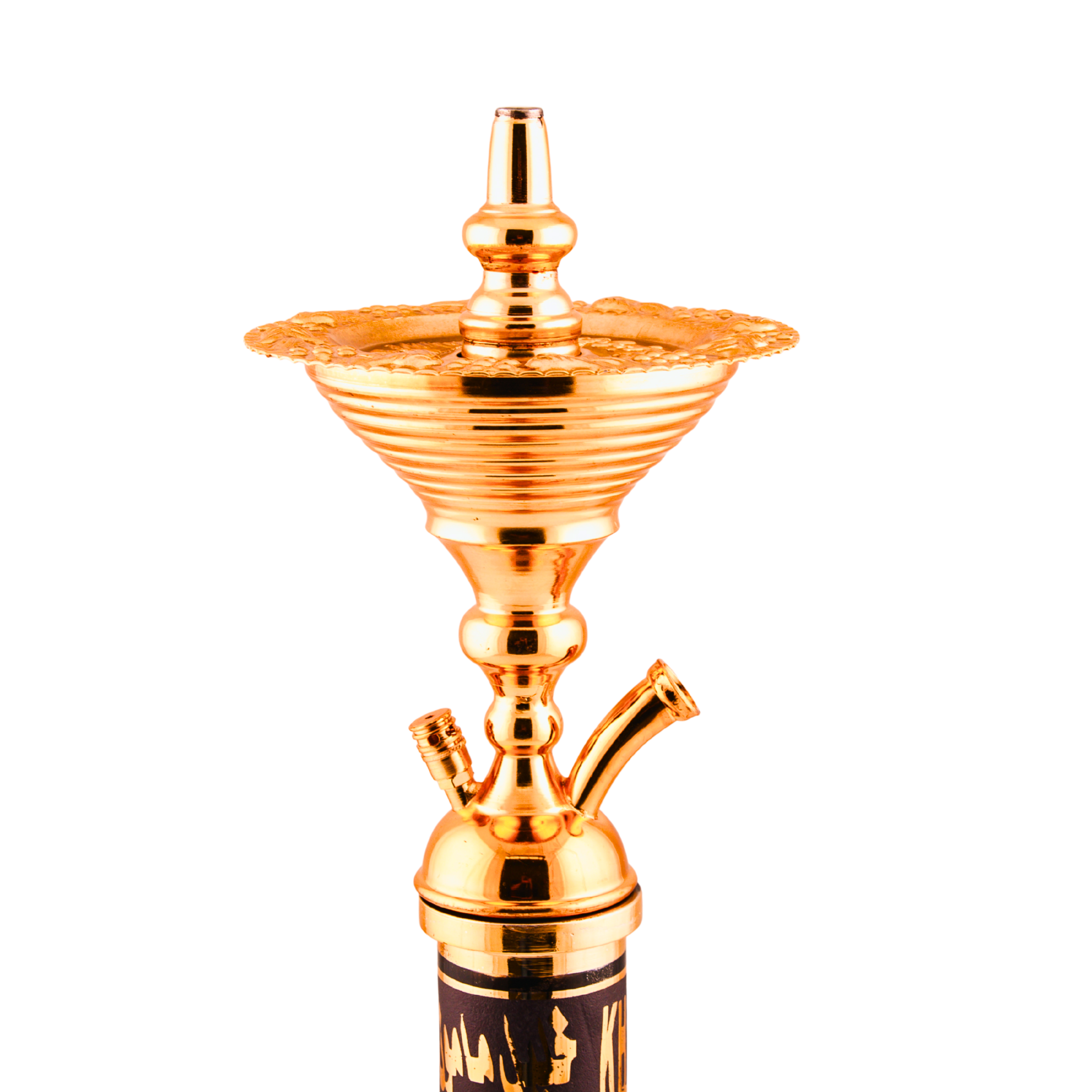 Khalil Mamoon Crown Noir 1143 – 55 cm Gold, Noir Calligraphy Base 6