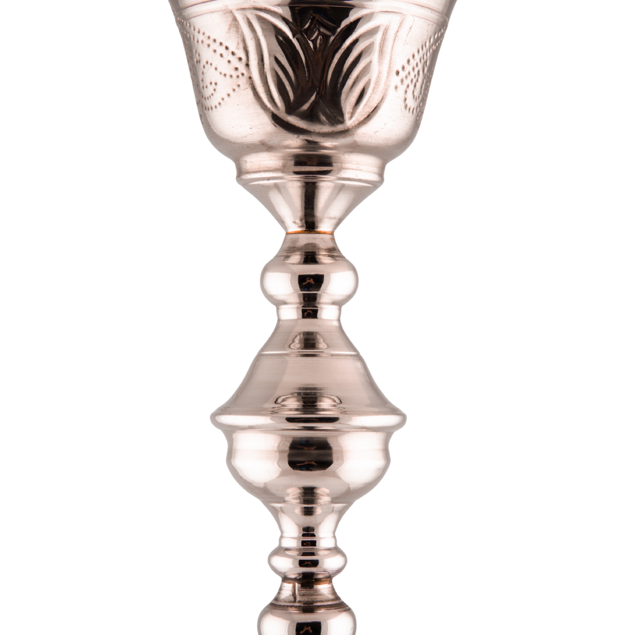 Khalil Mamoon 3479 Imperial Lotus – 100 cm Silver Stem, Classic Bell Base 6