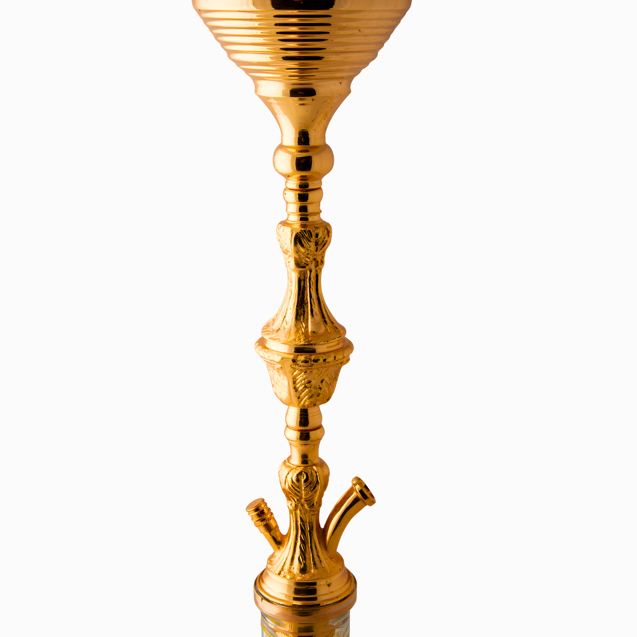 Khalil Mamoon Ice Turkey Level 2 Gold Shisha — 80 cm Ice Bucket 3