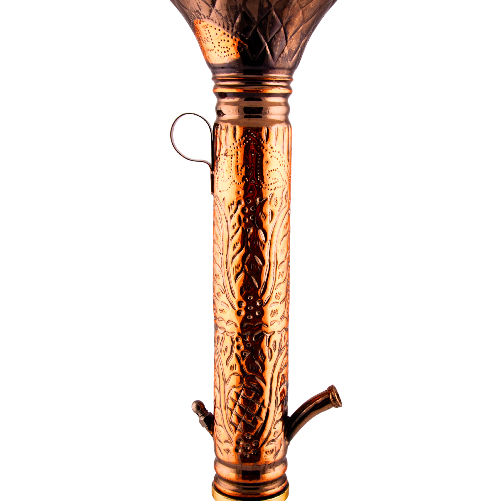 Khalil Mamoon Obsidian Mismatch 7621 – 85 cm, Engraved Column & Crest Tray 6