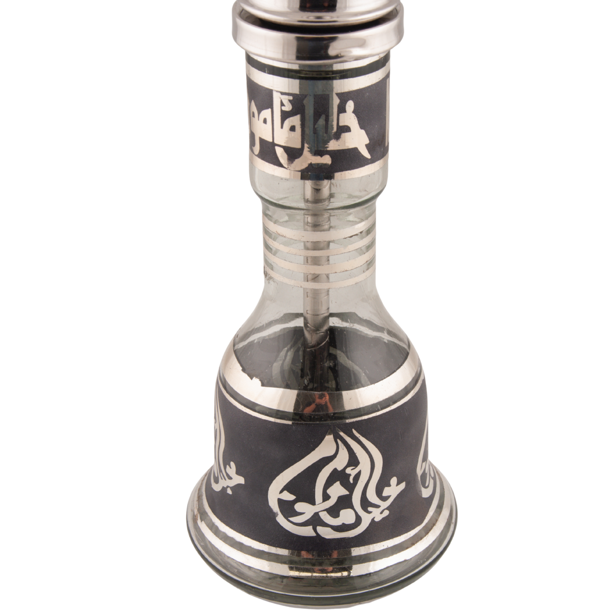 Khalil Mamoon Omda 1141 – 70 cm, Polished Steel Stem, Classic Bell Base 7