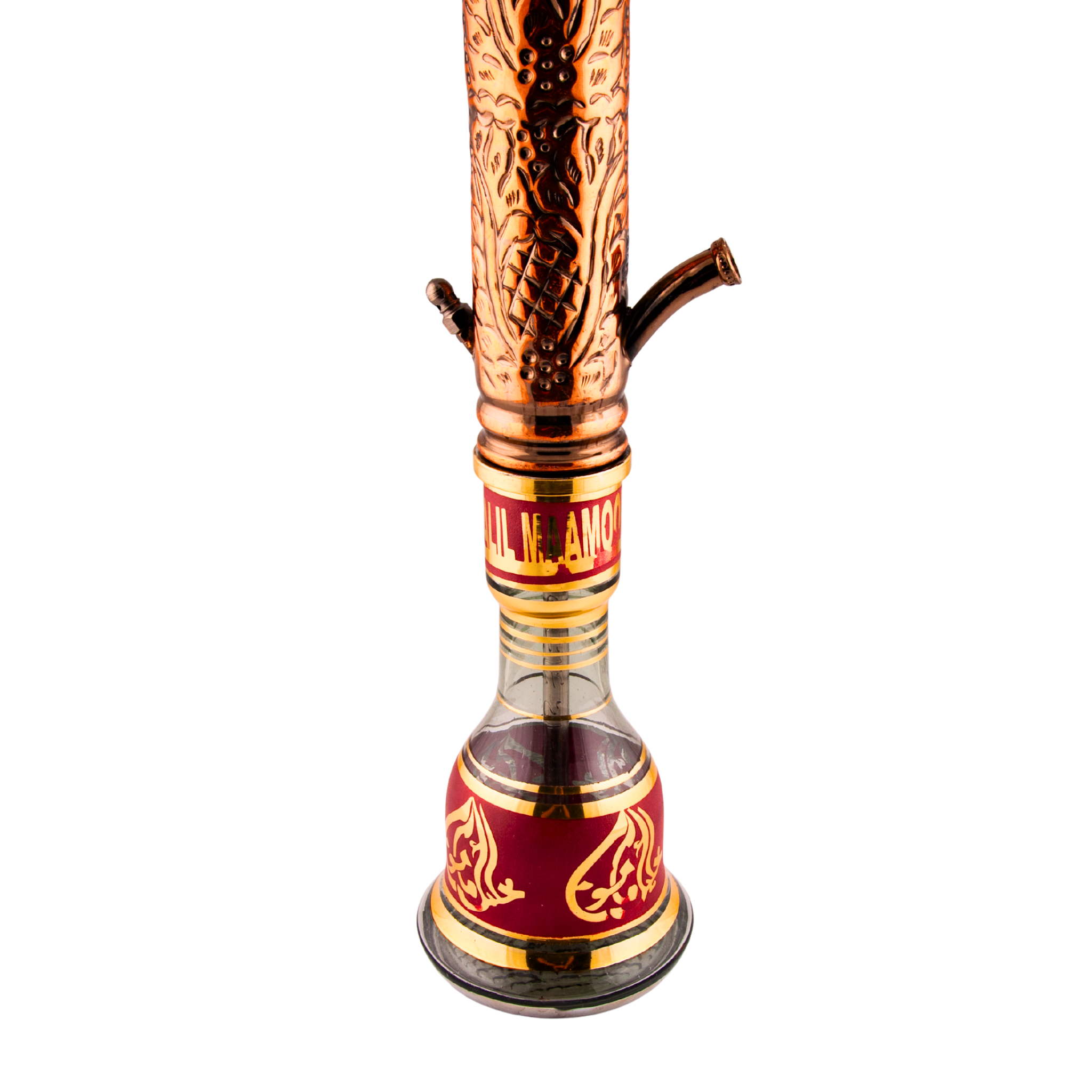 Khalil Mamoon Obsidian Mismatch 7621 – 85 cm, Engraved Column & Crest Tray 9