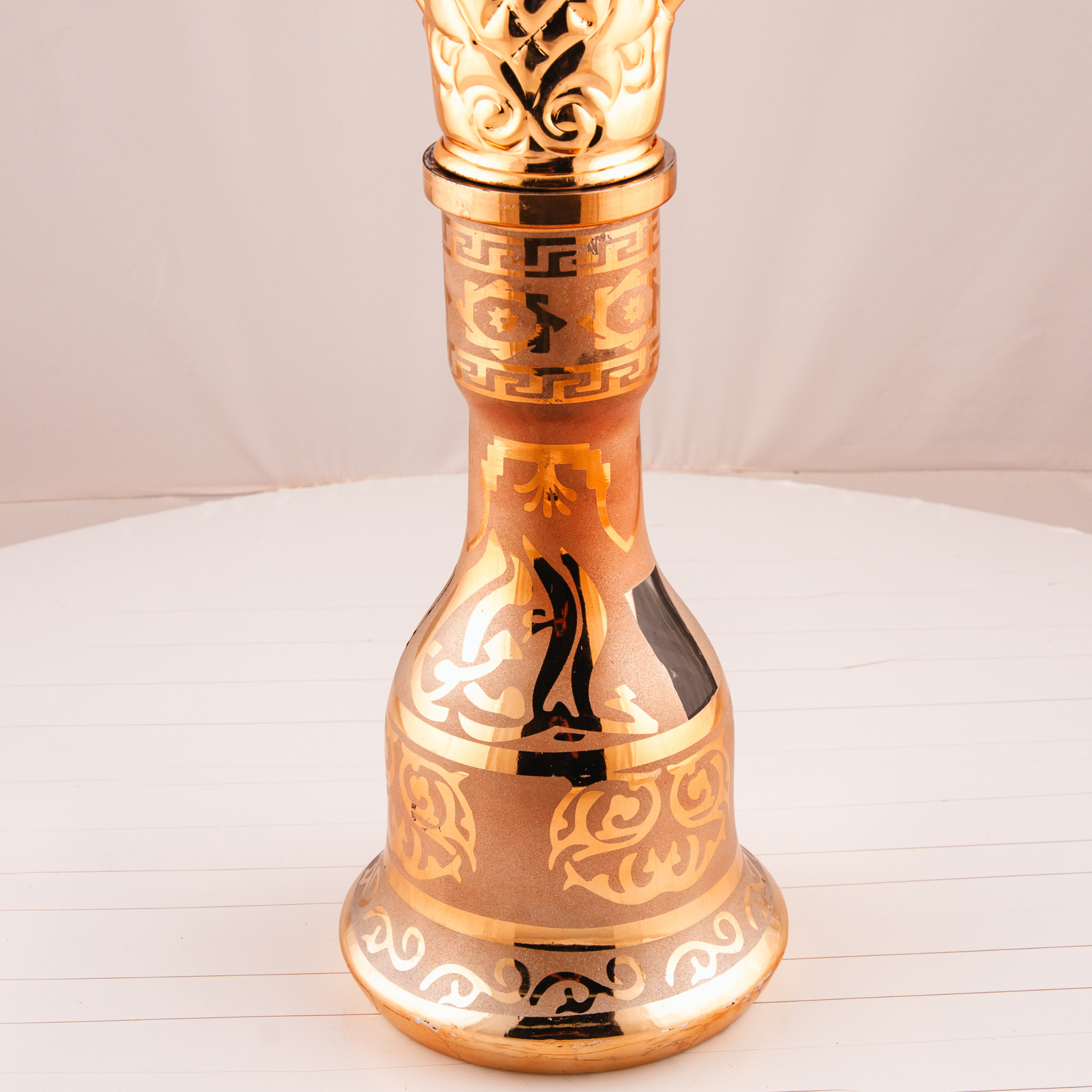 Khalil Mamoon Sultans Golden Requary 6942 – 75 cm, Engraved Gold Finish 9