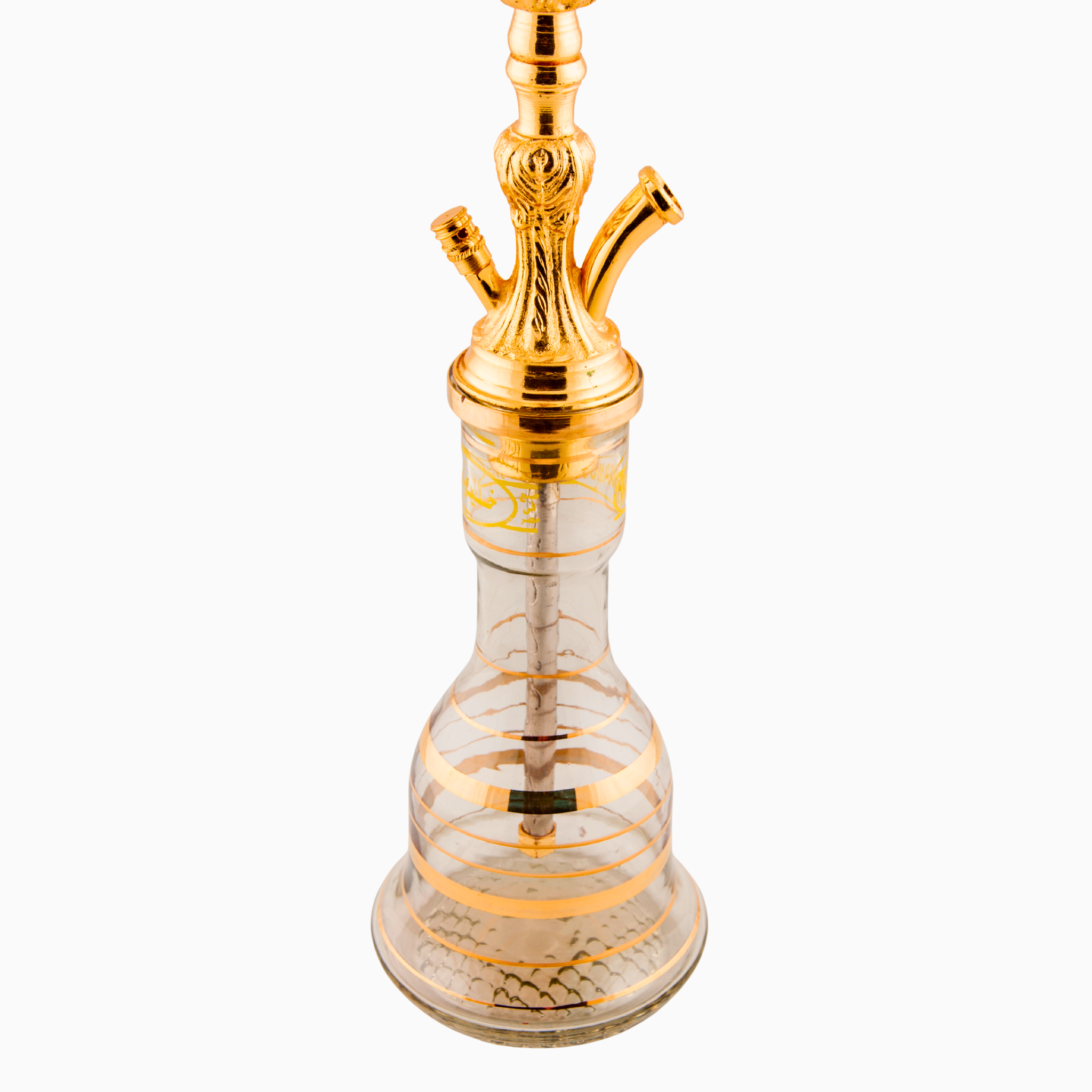Khalil Mamoon Ice Turkey Level 2 Gold Shisha — 80 cm Ice Bucket 7