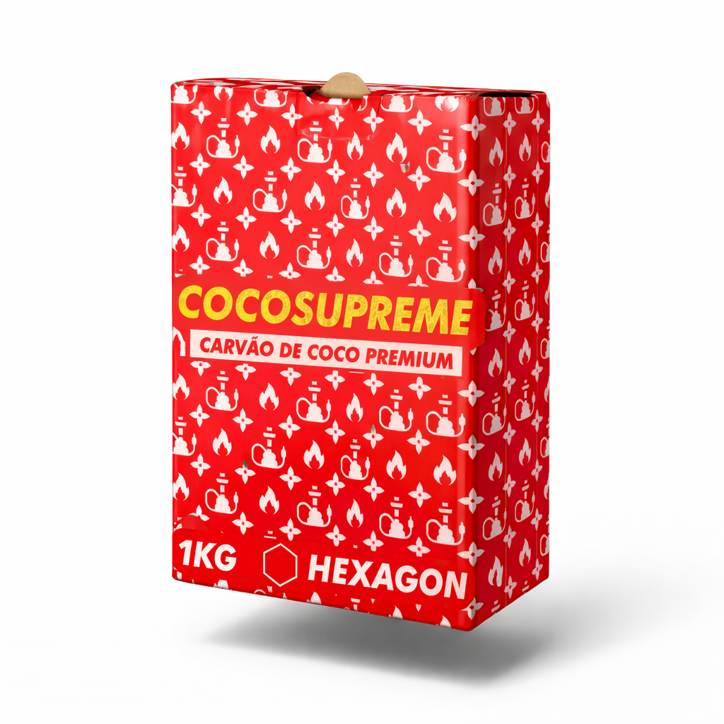 Cocosupreme Hexagon Coconut Charcoal 1kg