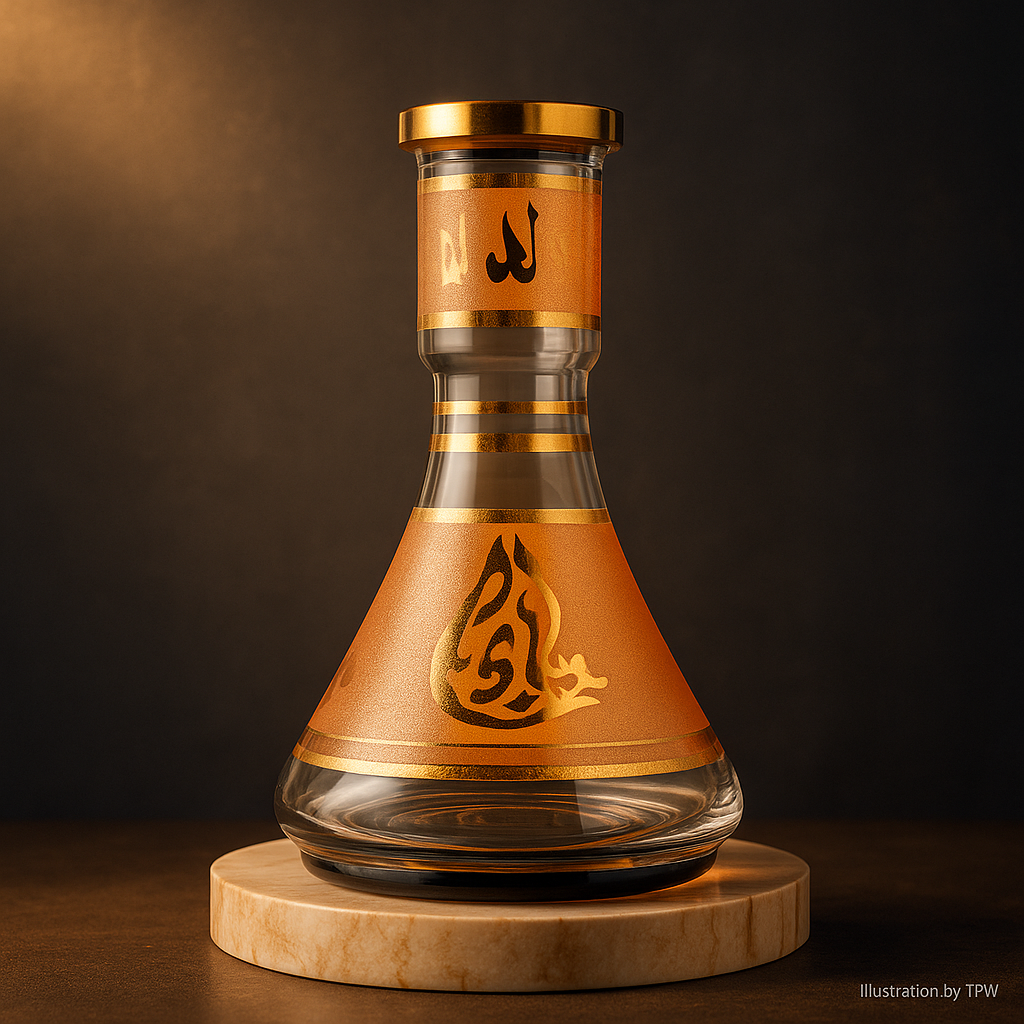Khalil Mamoon 30cm Amber Gold Base – Standard KM Fit