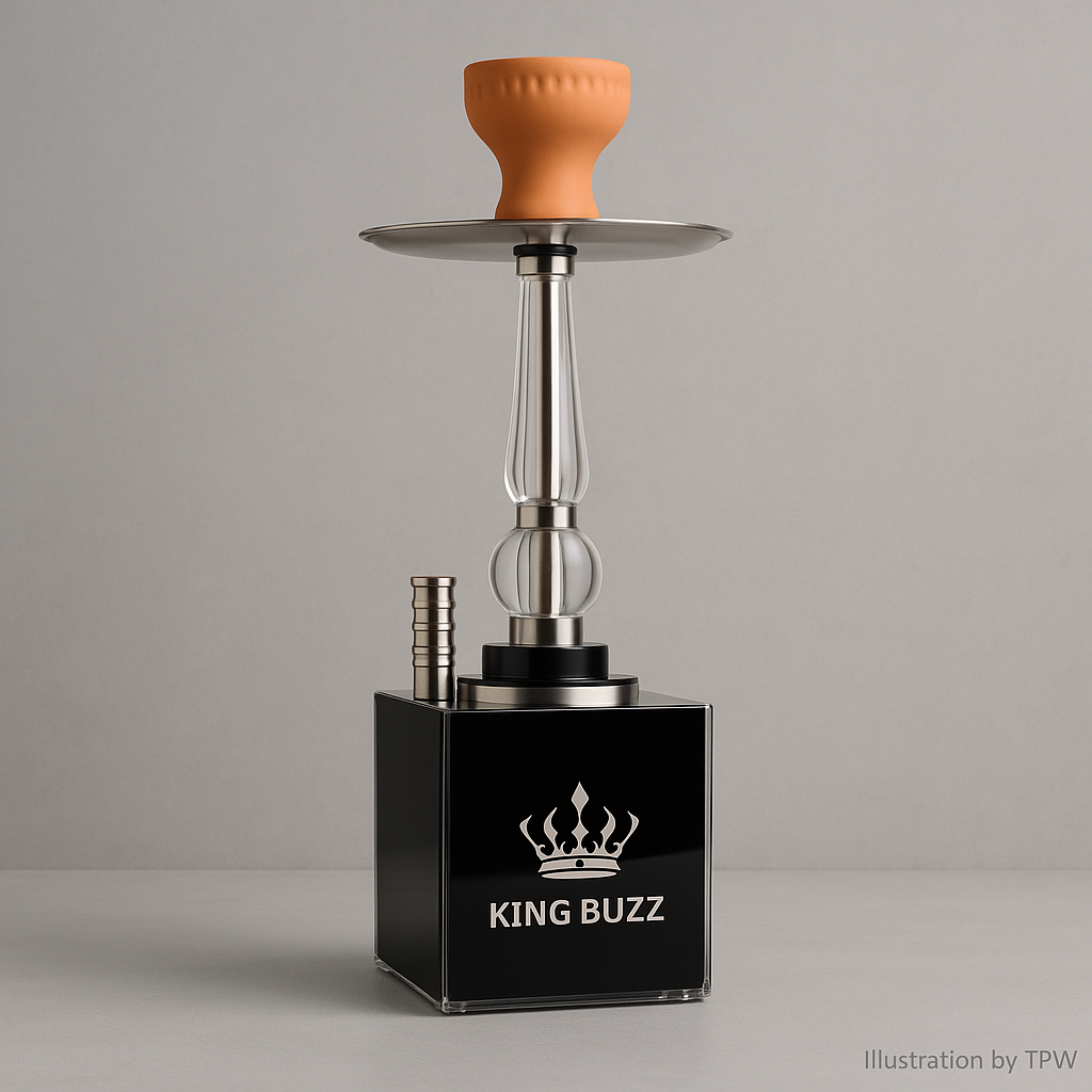 King Buzz Cube 50 cm LED Shisha Kit, image 6 of 22