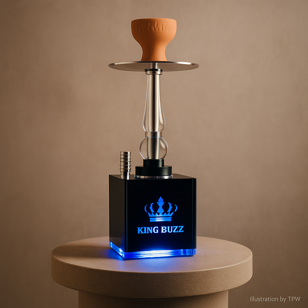 King Buzz Cube 50 cm LED Shisha Kit, image 5 of 22
