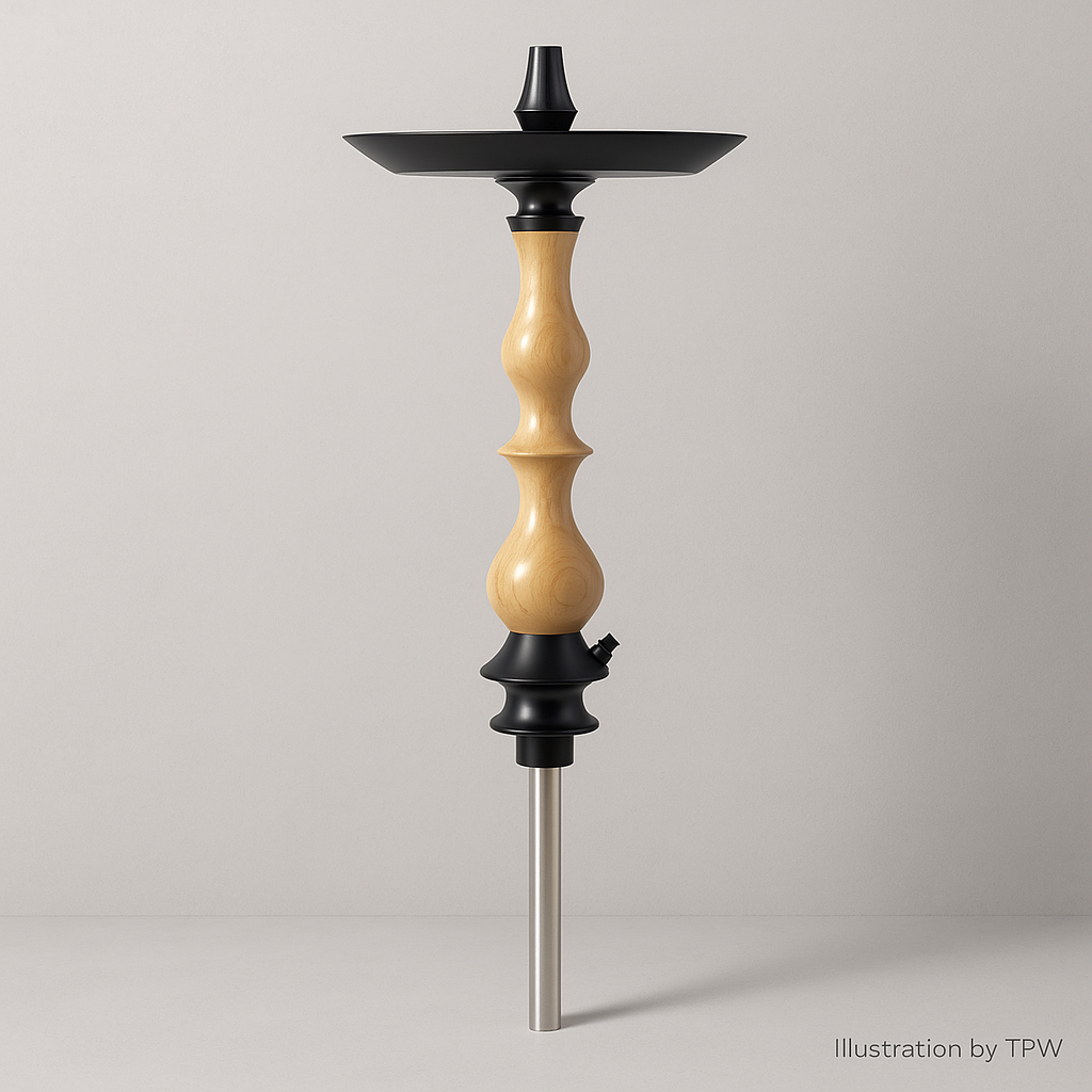 Regal Queen Pinewood Stem – 71 cm, Crown Tray Included