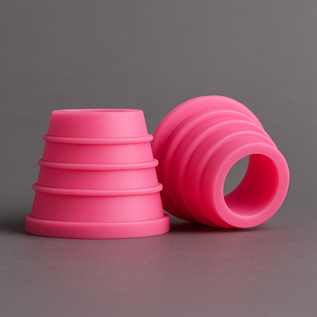 Hoob Silicone Bowl Grommet – Pink, Universal Fit 3