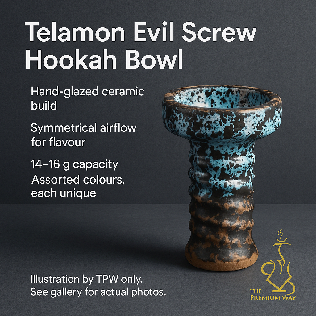 Telamon Evil Screw Bowl — Multi-Hole, Foil + Provost Ready