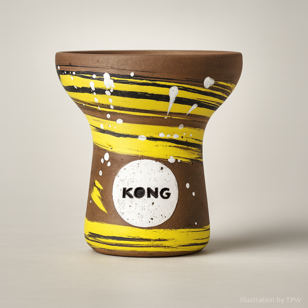 Kong Turkish Boy Ceramic Shisha Bowl, image 2 of 7