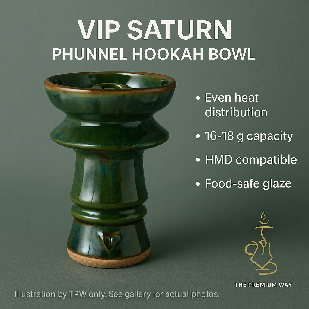 VIP Handmade Saturn Phunnel – Turkish Stoneware, Clean Flavour 1