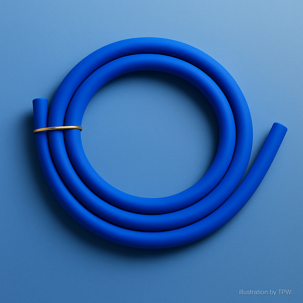 Blue Washable Hookah Hose – Universal Fit Silicone, 1.5 m 3