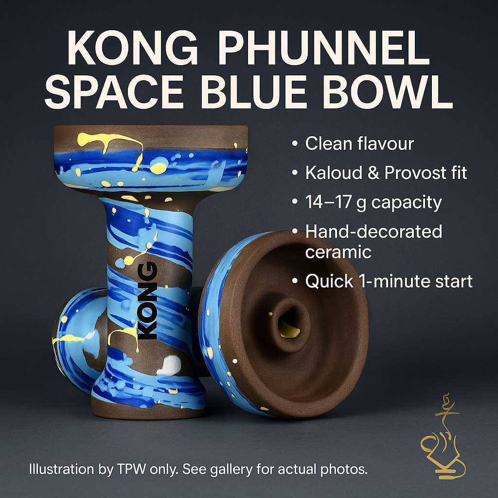 Kong Phunnel Phunnel Space Blue – 14–17 g, Kaloud/Provost Fit