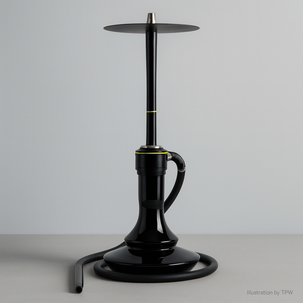 Oduman Nova Shisha – Anodised Aluminium, Upward Purge