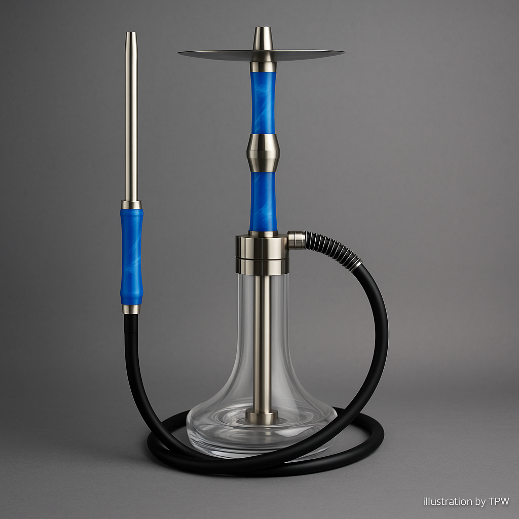 Oduman Proxy Shisha – 3-Way Purge, Diffuser, Ocean Blue 3