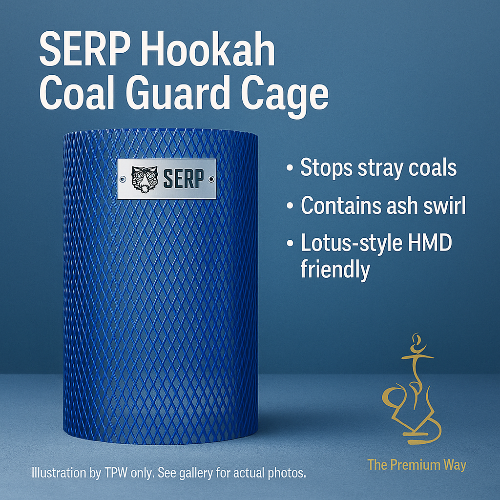 SERP Coal Guard Cage – Mesh Shield for Indoor Sessions