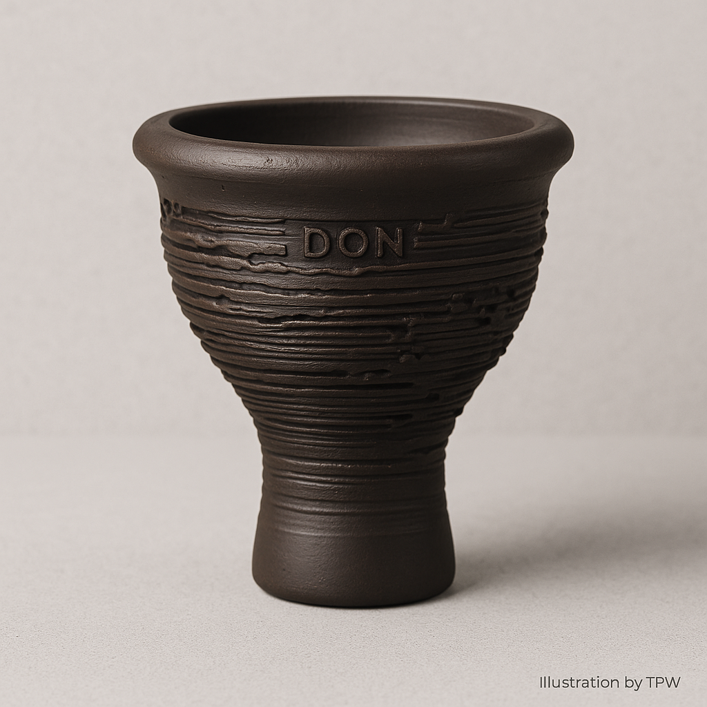 DON Traditional Turkish – Six-Hole Clay Bowl for Kaloud & Foil 3