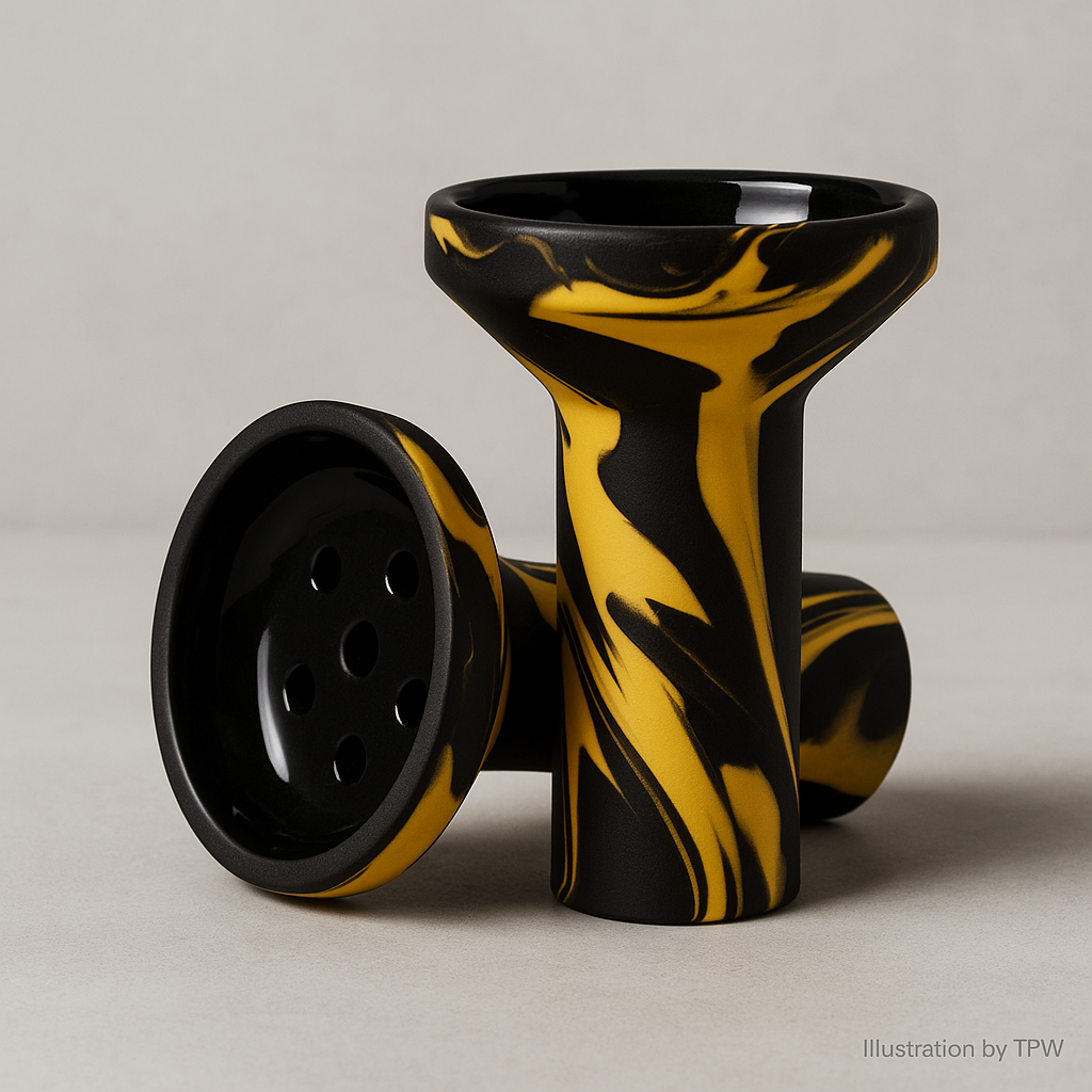 Cedra Egy Multi-Hole Clay Bowl — Black Edition 3