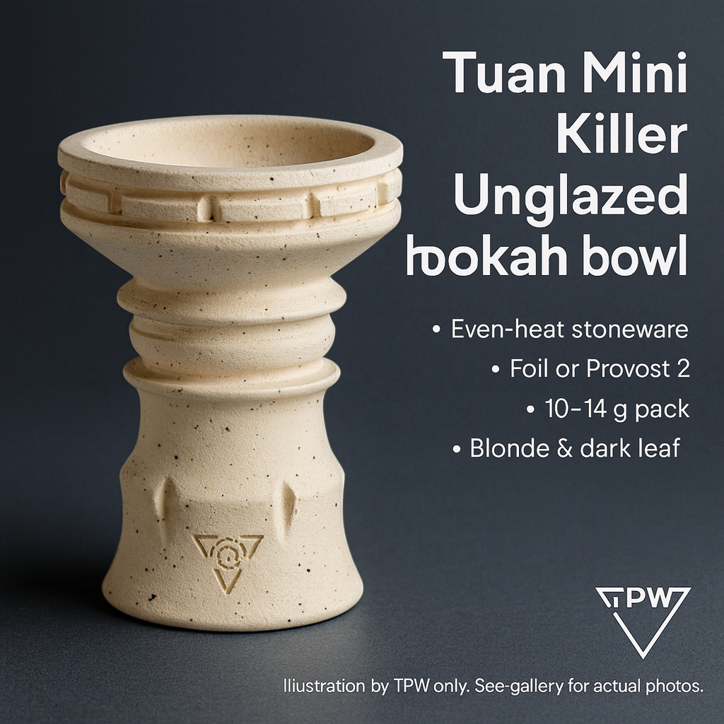 Tuan Mini Killer Bowl – Unglazed Stoneware, 10–14 g