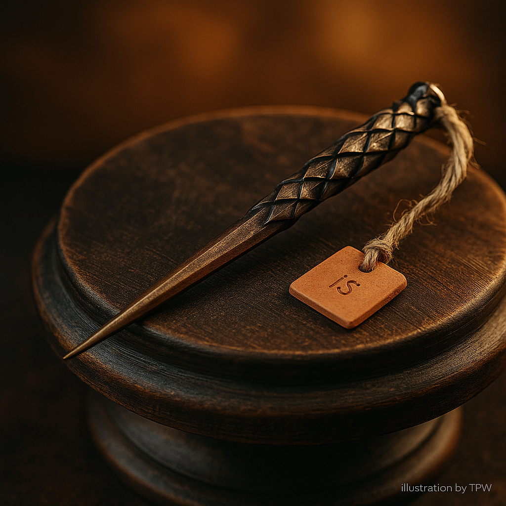 RS Hookah Medieval Pinecone Poker — Hand-Forged Metal