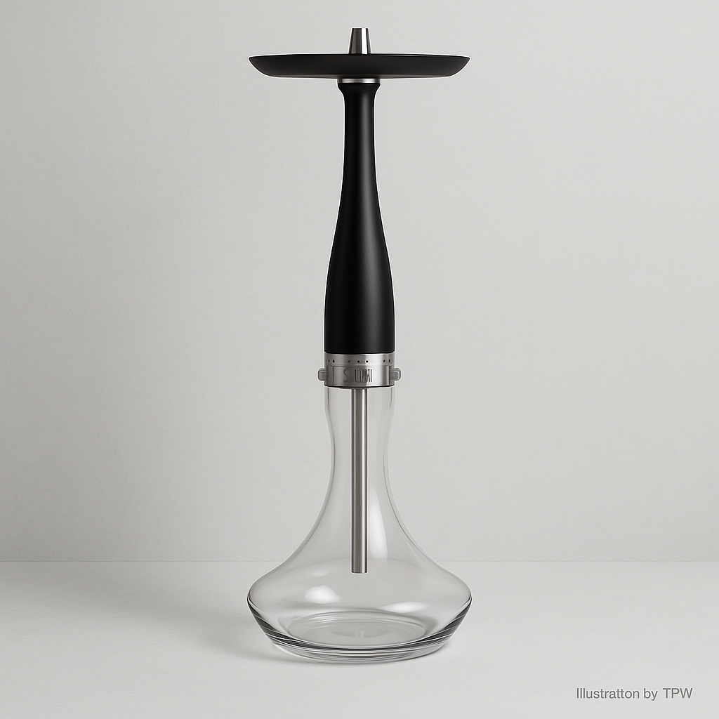 Hooligan Black Baseball Bat Shisha – Russian 70 cm Stainless 3